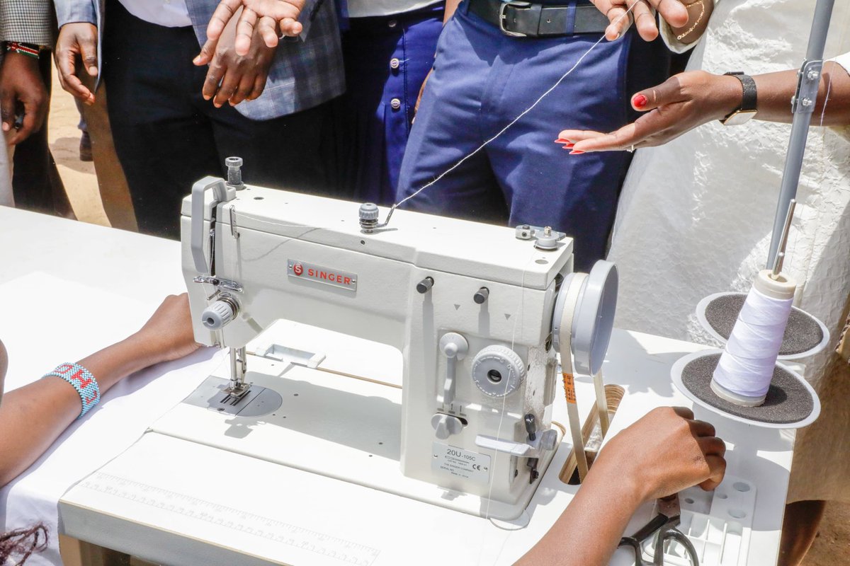 emalidca_'s tweet photo. We joined @GvnMutula,along with the residents of Makueni, to launch the 1st Makueni County Vocational Training Centres Skills Exhibition at Springhill Kwakakulu CTTI. We donated 4  industrial sewing machines that will help students gain skills to meet job market requirements. https://t.co/yF8GvsVrwg