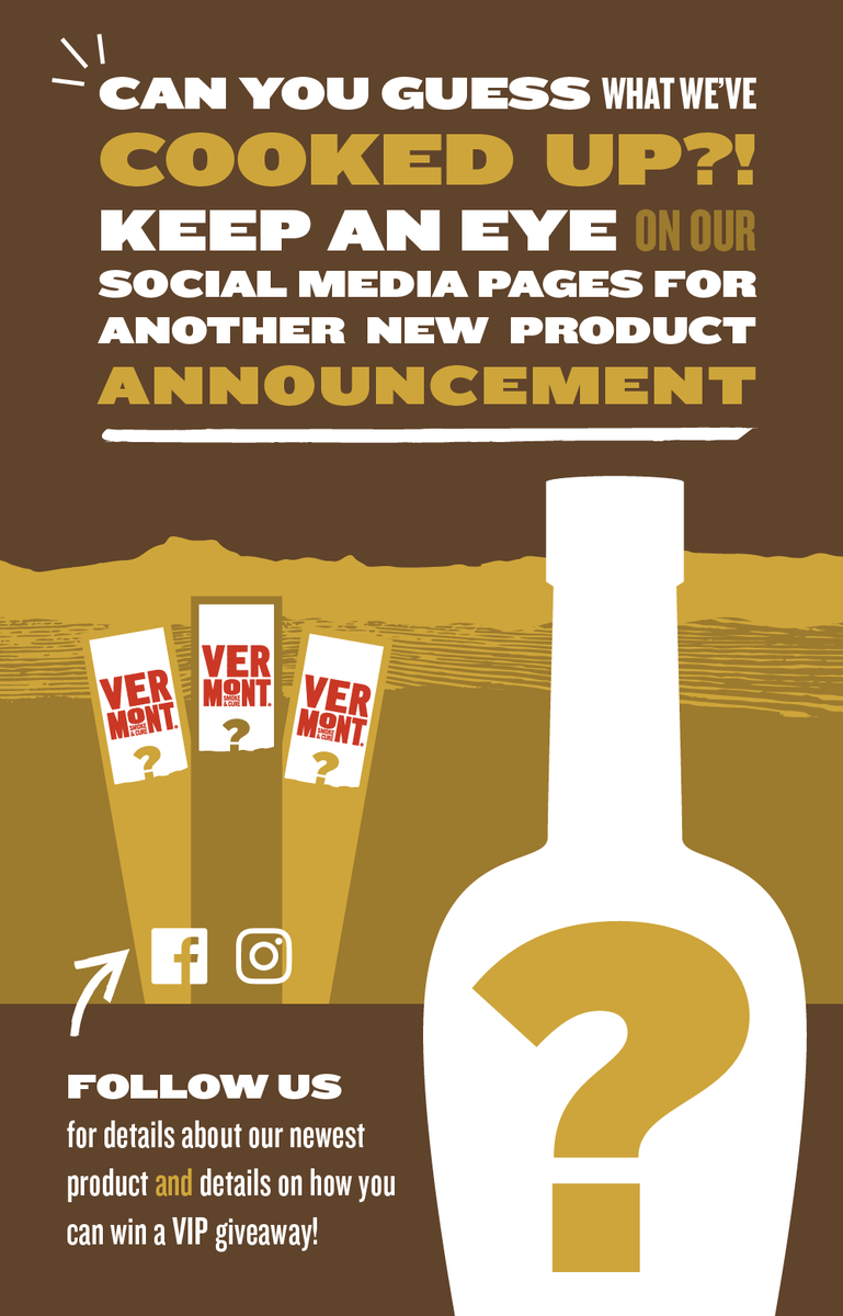 4 Days 🔥For the unveiling of our exclusive Maple #OldFashioned Smoked Pork #MeatStick🌟Experience a perfect blend of Vermont’s finest, crafted w/the iconic flavors of VTSmoke &amp; Cure &amp; a premium VT Whiskey #NationalSnackStickDay VIP #giveaway 9/23 #CocktailLovers #CraftCocktails