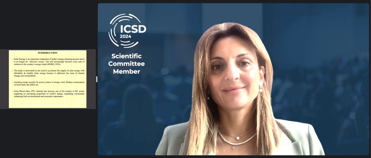 pkoundouri's tweet photo. #ICSD2024, hosted by the Global Association of Master’s in Development Practice Programs &amp; the #SDSN, had the theme “Solutions for the Future.”
I was excited of co-chairing the session “Integrating Energy and Land-Use Pathways” alongside Dr.@kostasdellis2 
https://t.co/i0wFT3F5gT https://t.co/y5FxrvRZre