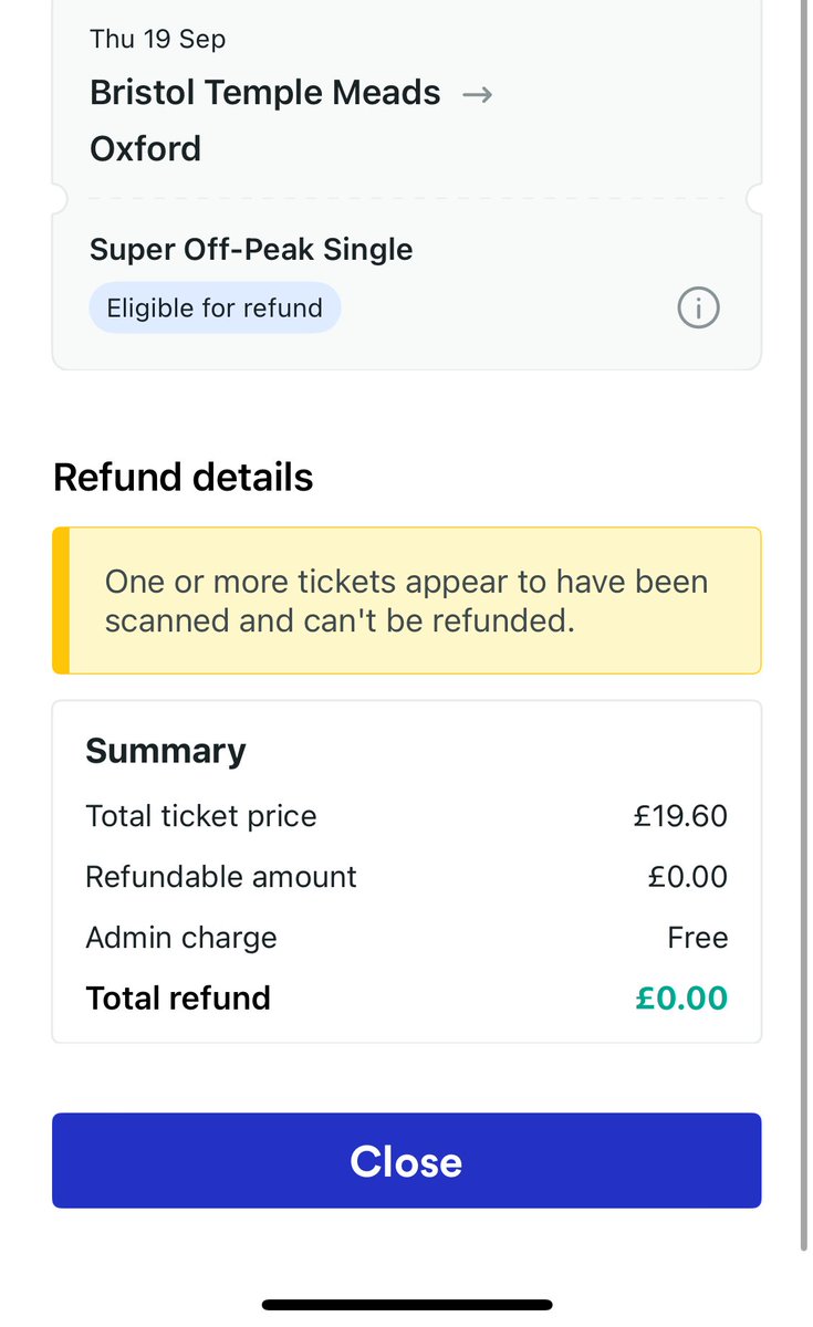 RaffieFuller's tweet photo. @GWRHelp &amp; @thetrainline Having spent £100 on a Taxi to Oxford after all the trains using the London line were cancelled, at the very least you must refund my ticket!!! https://t.co/vptea2sH0q
