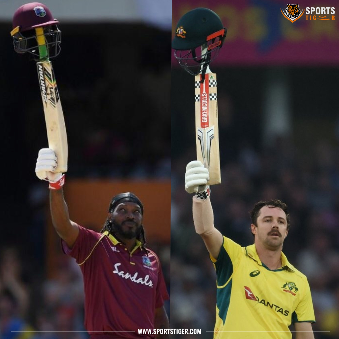 Cold Celebration By Travis Head In 1st ODI 

Chris Gayle 🤝 Travis Head 🔥💥

📷: Getty Images

#ENGvAUS #ODICricket #Cricket #SportsTiger #TravisHead #ChrisGayle