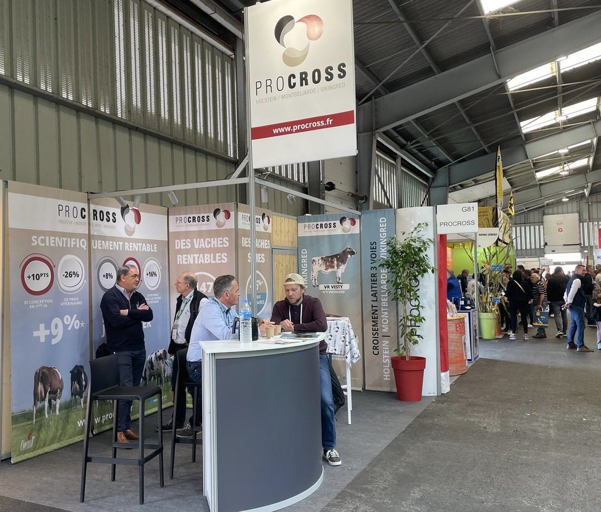 It’s a wrap for the ⁦<a href="/SPACERennes/">SPACE</a>⁩ show 2024 in Brittany on the PASS booth, French distributor of VR bulls.
Introducing new VR bulls VR Boho, VR Halcro, VR Ferrix and VR Vesty. 
Also presenting new Montbéliarde sires such as #1 Trekking, Thomson, Tennessee, Uklic P, Tiesto