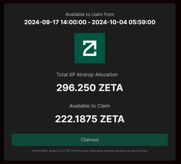 Cine0s's tweet photo. Got my 222.0875 ZETA rewards with Green Status on ZetaHub! The future is Universal 🌎 #ZetaChain https://t.co/5rXbkeQwrc https://t.co/eLIEvj1u78