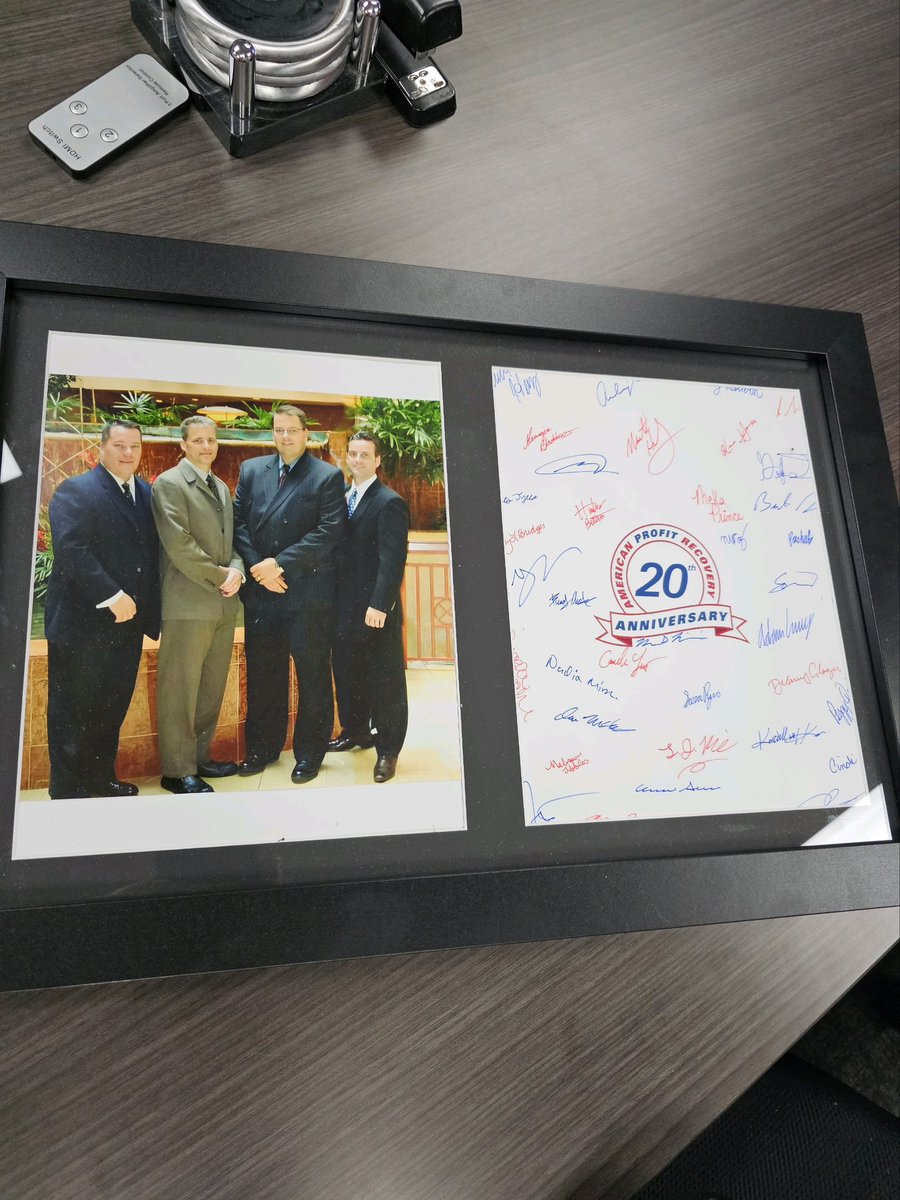 Congrats <a href="/AmericanProfit/">American Profit</a> on 20 years in business!  Thanks to all our clients and our fabulous team!