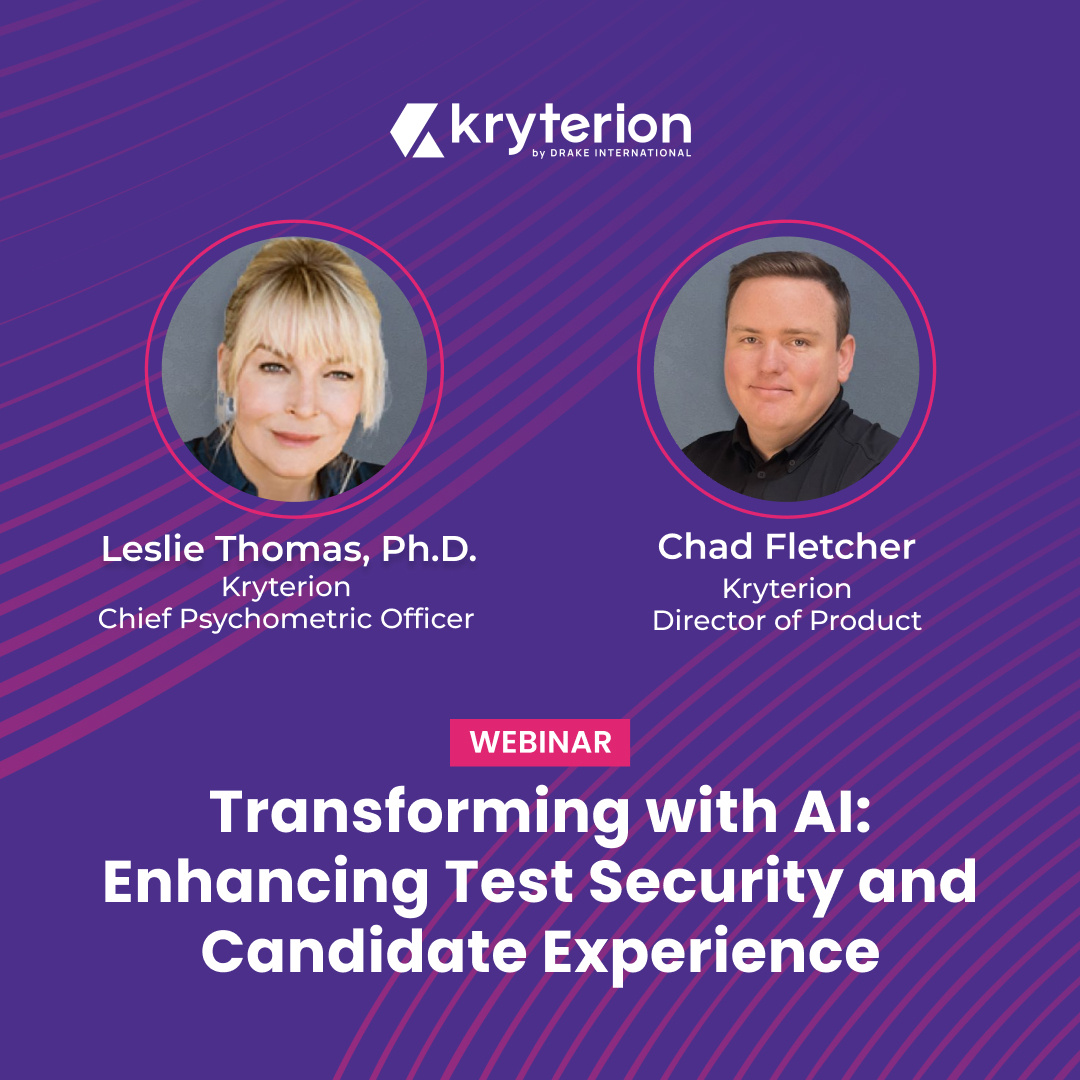 kryterion's tweet photo. Join our webinar with experts Leslie Thomas, Ph.D., and Chad Fletcher to explore how AI enhances exam integrity without compromising the candidate experience.

📅 Oct 8 | ⏰ 11 AM PT | ⏳ 45 mins

🔗 Register now: https://t.co/Z0nhhPdfIg

#AI #TestSecurity #Webinar #Kryterion https://t.co/JiVnHytvkV