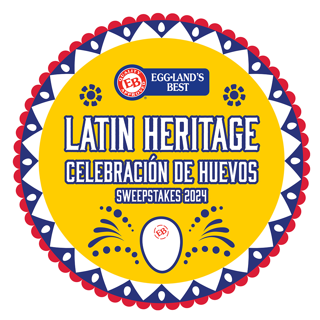 Enter our Eggland’s Best Latin Heritage Celebracion De Huevos sweepstakes for your chance to win $5,000 to plus up your Latin cooking game - plus other egg-cellent prizes!  

Visit ebfamilysweeps.com to enter now! 
✶
✶
#madewithEB #onlyfeedmeEB #thEBest #egglandsbest