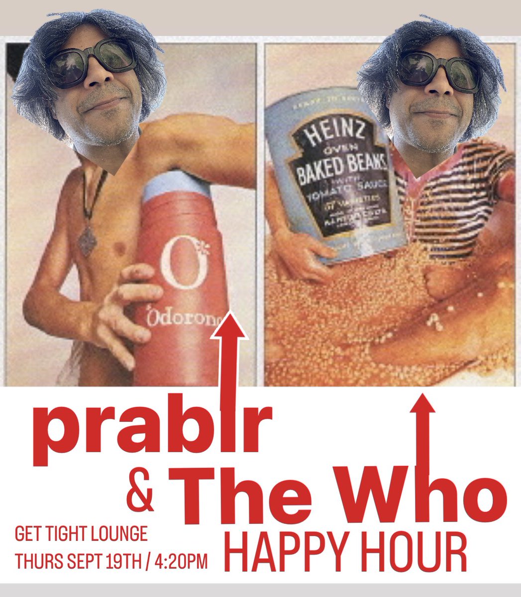 The WHO…for Thursday happy hour! 
At Get Tight y’all.  420-6pm