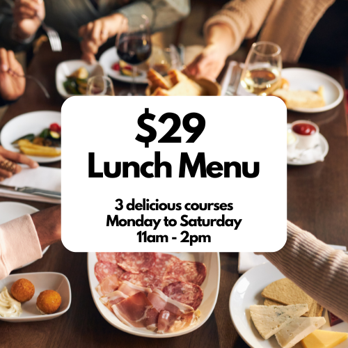 Thats_Italian's tweet photo. Why wait for interest rates to drop when you can save money right now at That's Italian Ristorante?! Join us for a mouthwatering 3-course lunch for just $29. 😋🍝🍷 We've got a table waiting for you! Check out our menu and make your reservation at https://t.co/qX3gdNXDpb. https://t.co/3Bp4KxJ7wj
