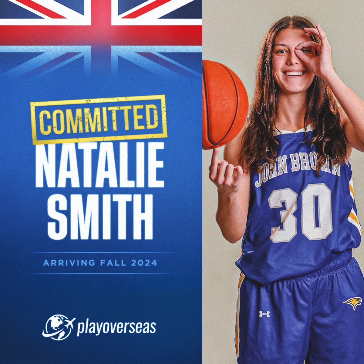 Play Overseas (@playoverseas) on Twitter photo Natalie is heading overseas! βοΈπ¬π§
Weβre excited to announce that <a href="/JBUathletics/">JBU Golden Eagles</a> graduate, Natalie Smith will be continuing her basketball career in the UK this fall! π
The former <a href="/jbuwbasketball/">JBU Women's Basketball</a> guard, who played over 100 games for the Golden Eagles, is set to continue her Natalie is heading overseas! βοΈπ¬π§
Weβre excited to announce that <a href="/JBUathletics/">JBU Golden Eagles</a> graduate, Natalie Smith will be continuing her basketball career in the UK this fall! π
The former <a href="/jbuwbasketball/">JBU Women's Basketball</a> guard, who played over 100 games for the Golden Eagles, is set to continue her