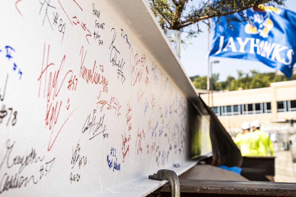 KU_Football's tweet image. The names of the New Era. 🧱📈