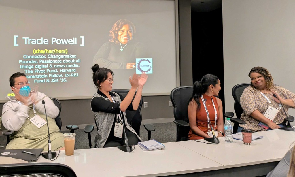 "We need to advocate for the communities we cover or they're not going to advocate for us," Tracie Powell told a room full of journalists at #ONA24 #localnews