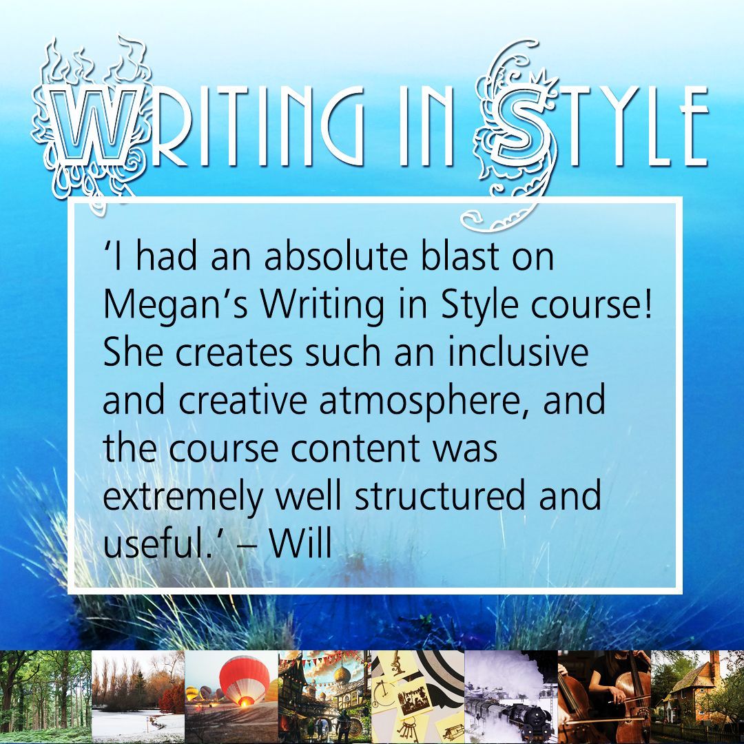 Super review from Will (not my Will, another one!) of Writing In Style from the last time it ran, in 2022. It's running again this Oct-Nov, then not again until 2027, so if you fancy joining it, this is your moment: buff.ly/3Tg2hc1. Bookings close on Tues 1 October.