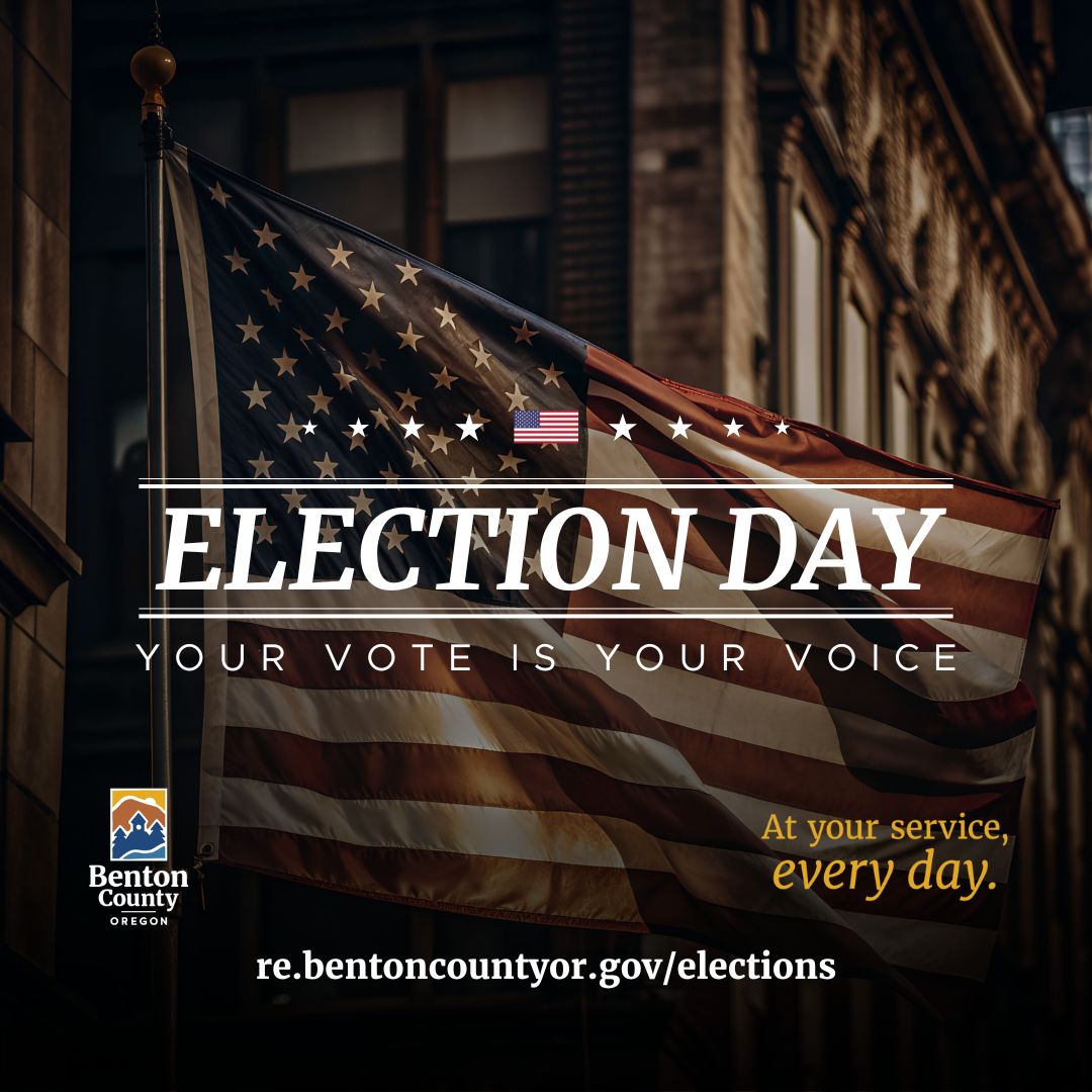 BentonCoGov's tweet photo. Nuestra Oficina Electoral ha estado recibiendo preguntas sobre la votación en persona.

Las boletas electorales se enviarán por correo a los votantes locales el 16 de octubre. 1/3

#CityofAdairVillage, @CityofAlbany, @cityofcorvallis, #CityofMonroe, @CityofPhilometh, @OregonSOS https://t.co/NUbw6T1ND9