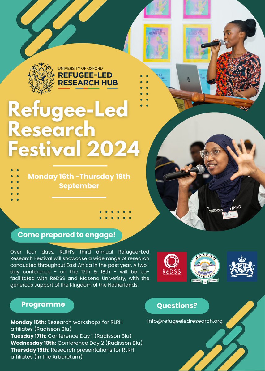 Refugee-Led Research Hub tweet media