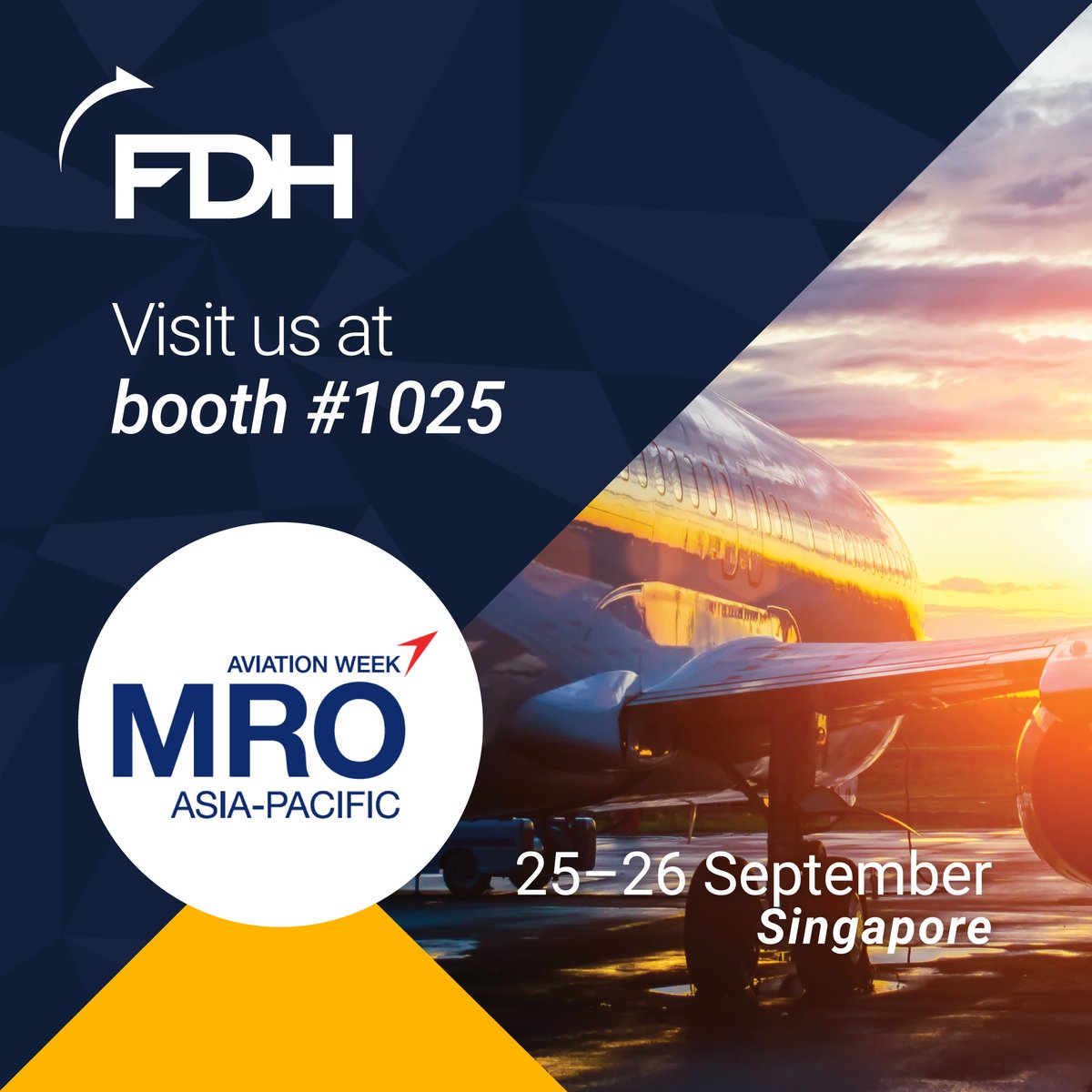We hope to see you next week at <a href="/AviationWeek/">Aviation Week</a>'s MRO Asia-Pacific! Join us on the conference floor at booth #1025 to learn how we're simplifying the supply chain for some of the world's top MROs.

#MROAP #AviationWeek #MROAsia #Aviation #AvWeekEvents