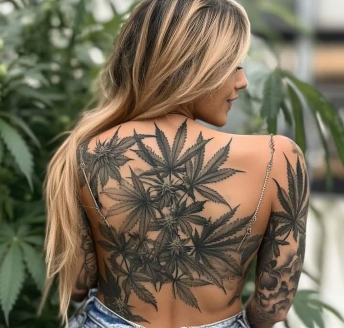 AngelsCannabis's tweet photo. Would you get a Canna-inspired tattoo? https://t.co/feQtEbttpV