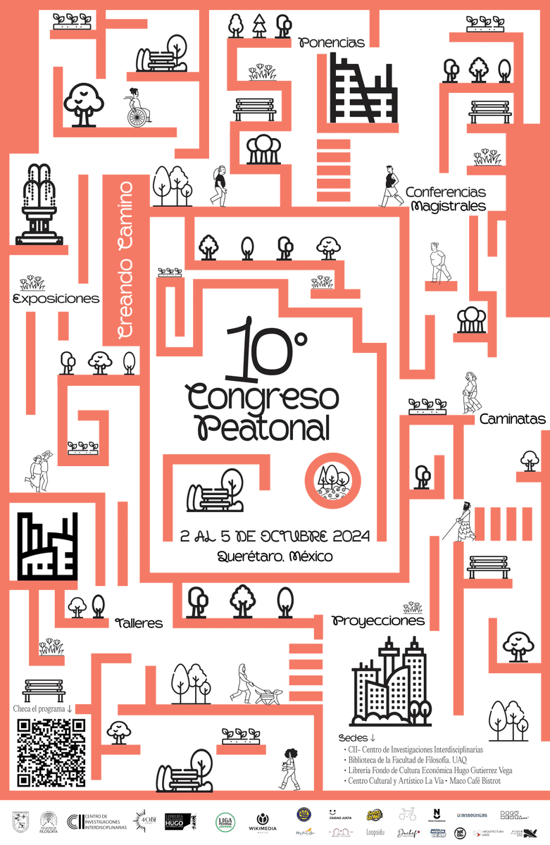 E_MisionCero's tweet photo. 🚶🏽‍♀️ ¿Ya agendaron la misión de octubre?

Del 2 al 5 de octubre nos espera el 10mo Congreso Peatonal en Querétaro.

✨ Conoce el programa:
https://t.co/EexW3sMxLQ https://t.co/JlmlK9NjkL