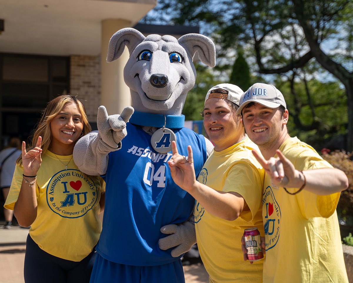 AssumptionUMA's tweet photo. ๐จCalling all prospective students and families!๐จ
Our Fall Open House is coming up fast on October 5th! Register now and get ready to learn firsthand what makes #HoundNation special!
Learn more: https://t.co/9rvX6aXBe2
#AssumptionUniversity | #FallOpenHouse https://t.co/6hY0gUcRhP