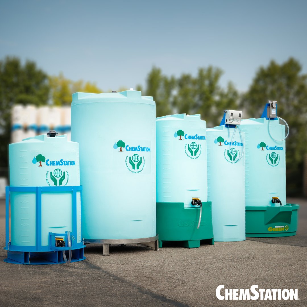 chemstationhq's tweet image. #ChemStation's #refillabletanks stop the hassle of ordering, handling, receiving, inventorying, &amp;amp; disposal of #returnablecontainers.

Our #refillabletanksystem offers efficient #ecofriendly practices, with no #drums or #totes to dispose of. Learn more at: bit.ly/4dVgdjN.