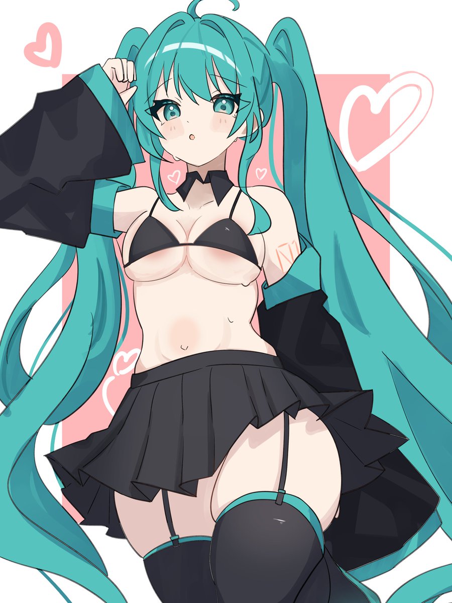 #初音ミクイラスト #初音ミク #HatsuneMiku