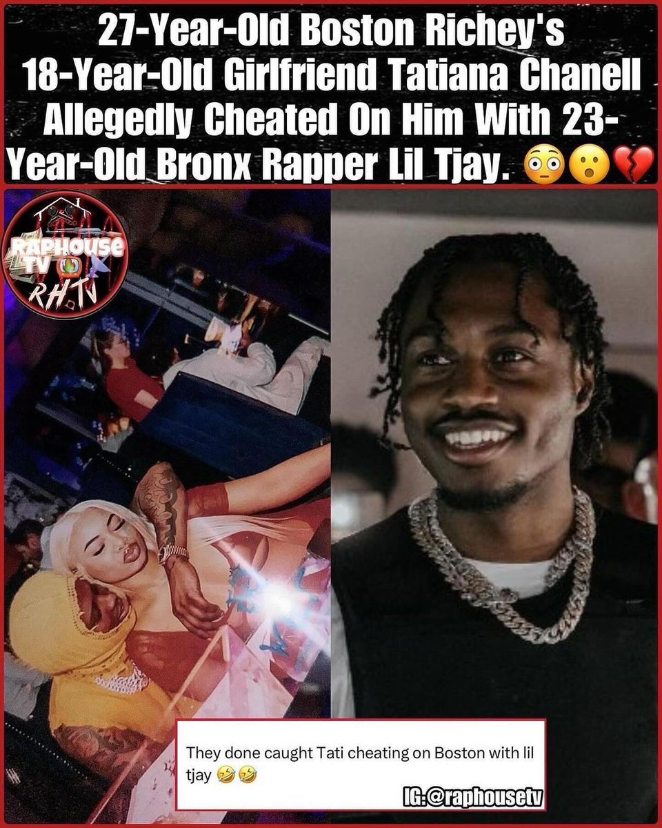 27-Year-Old Boston Richey's 18-Year-Old Girlfriend Tatiana Chanell