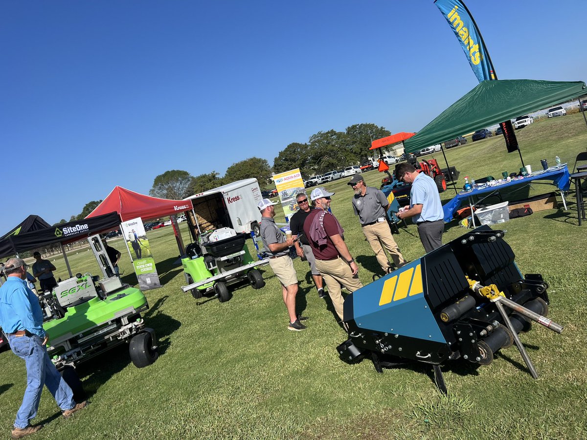 2024 MSU Turf Field Day! Thanks for having us, GO DAWGS! #turf #turfgrass