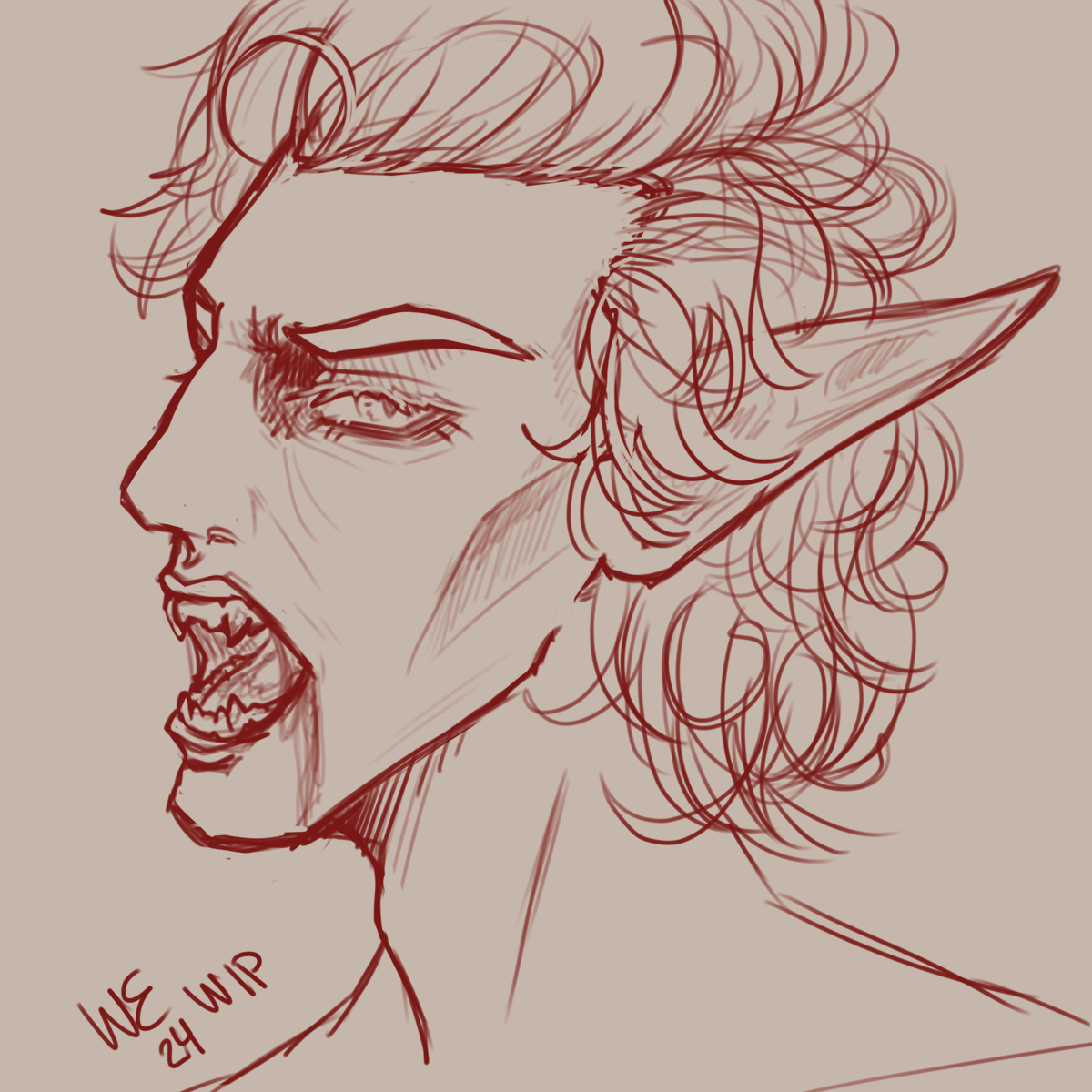 Marmorized's tweet image. #Astarion #sketch