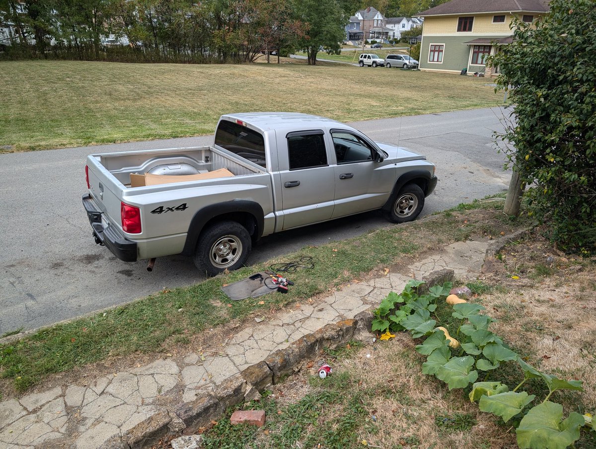microsoftbug69's tweet photo. I make poor financial decisions I brought a dodge pickup 🤣 https://t.co/hwNZAbcaIG