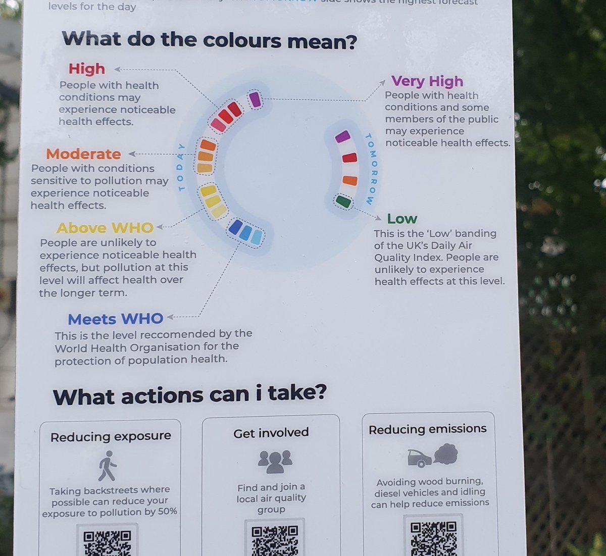 cpneighbours's tweet photo. Air pollution is not good this afternoon in Gipsy Hill.. Looking better tomorrow.
#Awair
https://t.co/6wUtqgoxOq https://t.co/UMRSx9RHoH