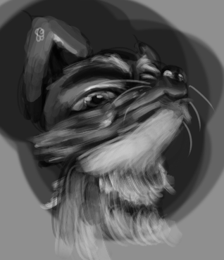 fenneckyo's tweet image. I think I learned how to paint... lol