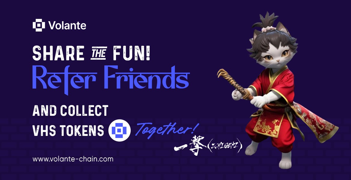 💸 Refer &amp; Earn with Ichigeki Bot! 🚀

Invite your friends through the #Ichigeki #Bot and earn coins for every successful referral. The more friends you refer, the more coins you collect! 💰 Later, convert your coins into #Volante #Tokens (VHS) and unlock even more value in the