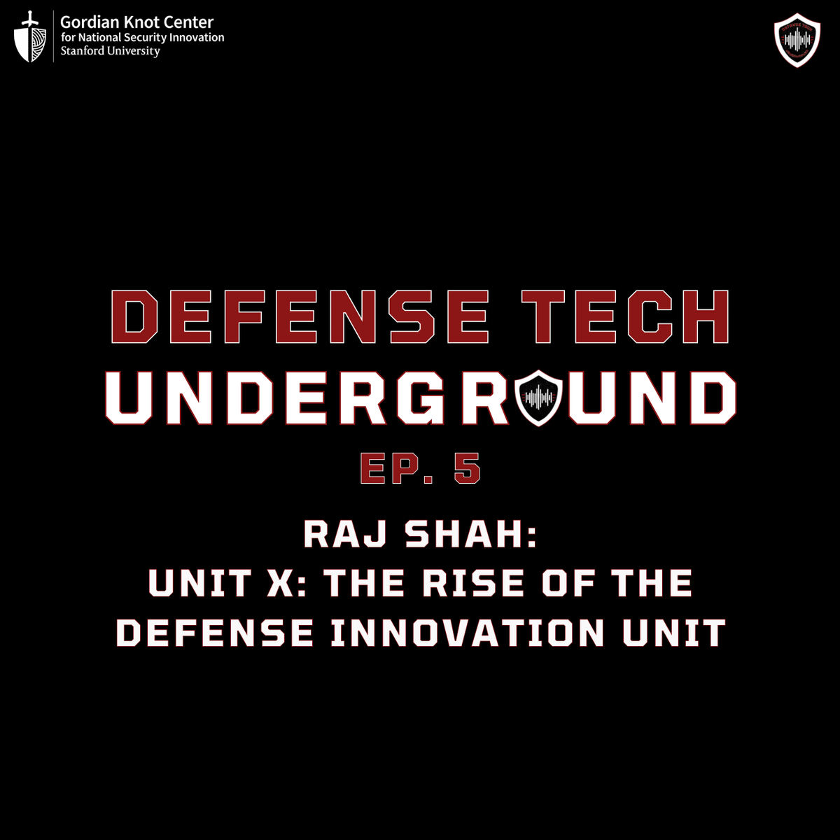 DefenseTechPod's tweet photo. Episode V is out now: "Raj Shah: Unit X: The Rise of the Defense Innovation Unit" 🎧 Listen to episode 5 wherever you get your podcasts. 📷 Learn more about our mission at https://t.co/zfz79SbV4Z. 📷https://t.co/sem6ljSHq1 #podcast #defensetech https://t.co/gZqe9x4Djc