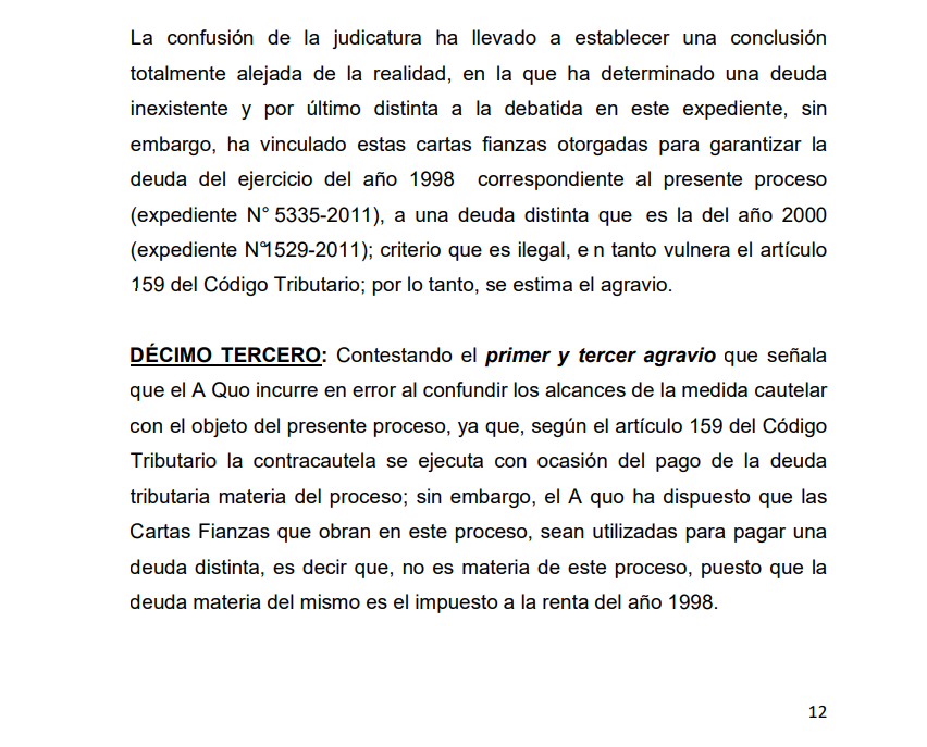 paolobenza's tweet photo. #Último Insólito. Un juzgado ordena que la Sunat le devuelva S/371 millones a Telefónica, de unas cartas fianza que ya cobró hace unos meses (por una deuda tributaria).

El argumento es que el juez que ordenó ejecutar las cartas fianza se confundió y que eran para otro proceso. https://t.co/MxEZRI9Dbd