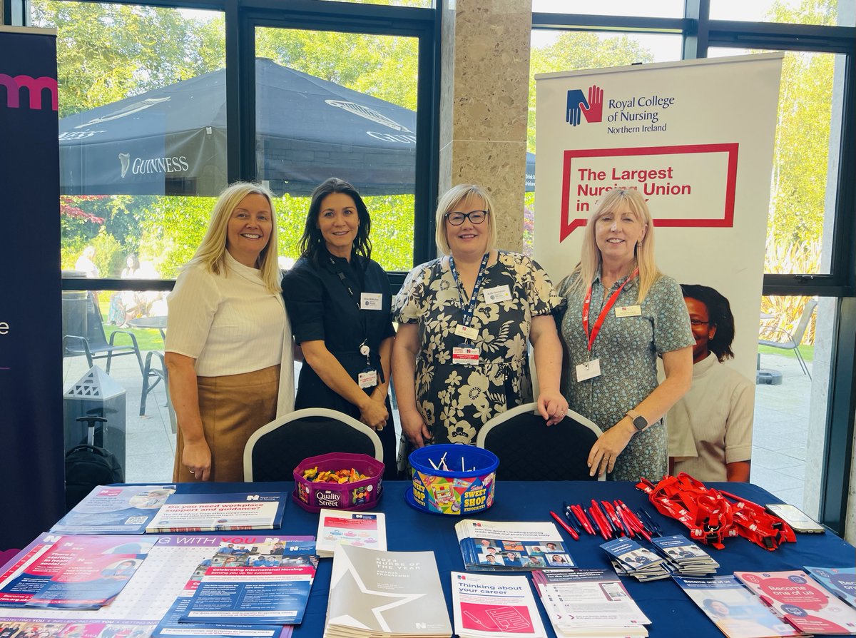 RCN_NI's tweet photo. RCN NI was delighted to attend today's CNO conference at which our General Secretary and Chief Executive, Professor Nicola Ranger delivered an address on promoting a safety culture within health and social care. @CNO_NI https://t.co/BTFsAQsDkM
