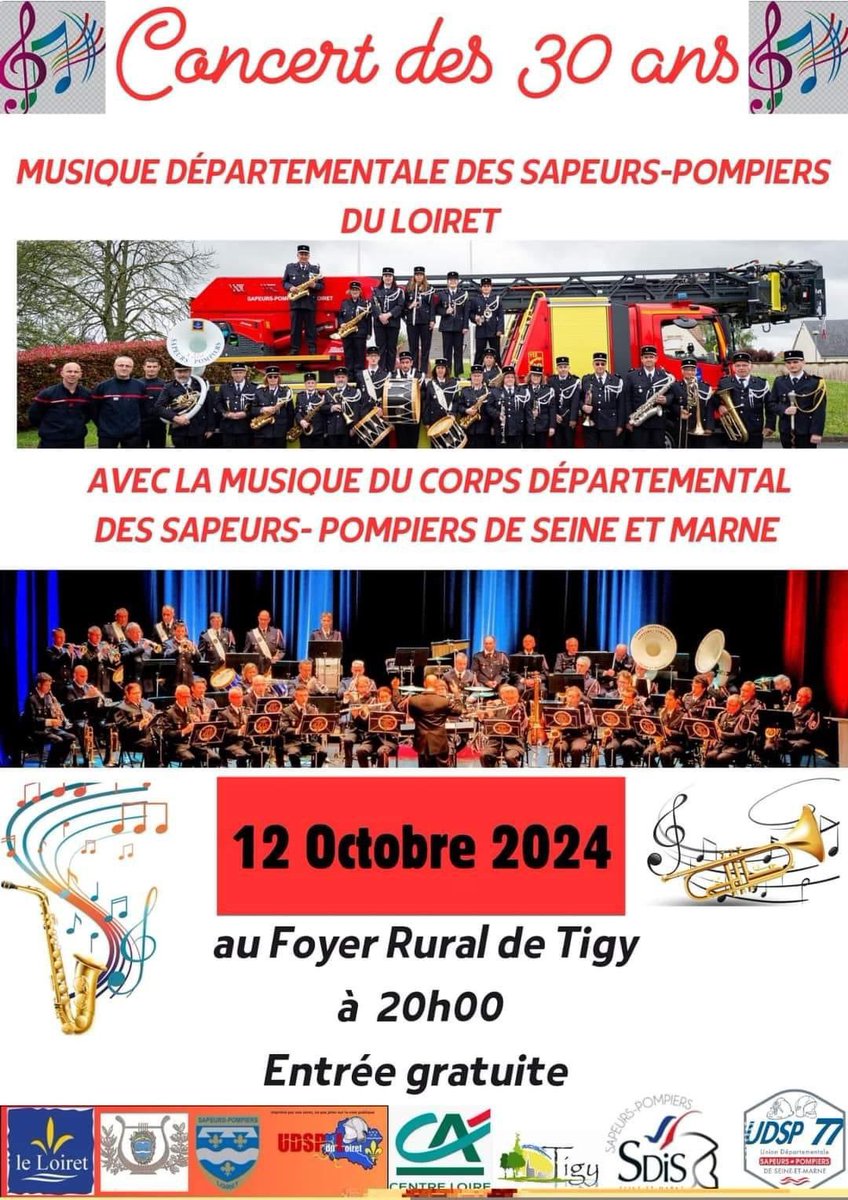 Union Départementale des Sapeurs-pompiers Loiret tweet media