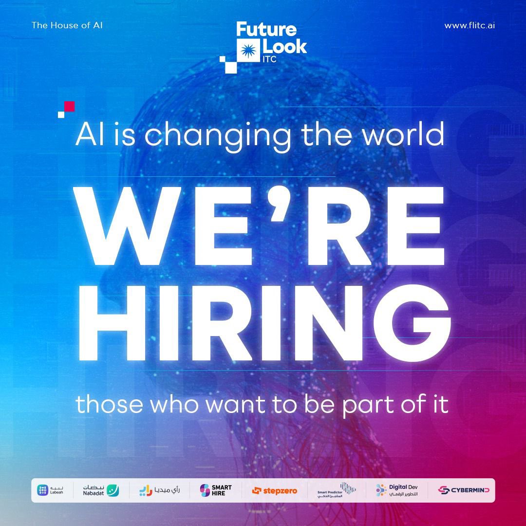 We are pleased to announce that Future Look, is currently hiring for multiple positions. We invite talented and passionate individuals to join our innovative team.
To learn more about the available vacancies and to apply, please visit the following link: shorturl.at/o5r31.