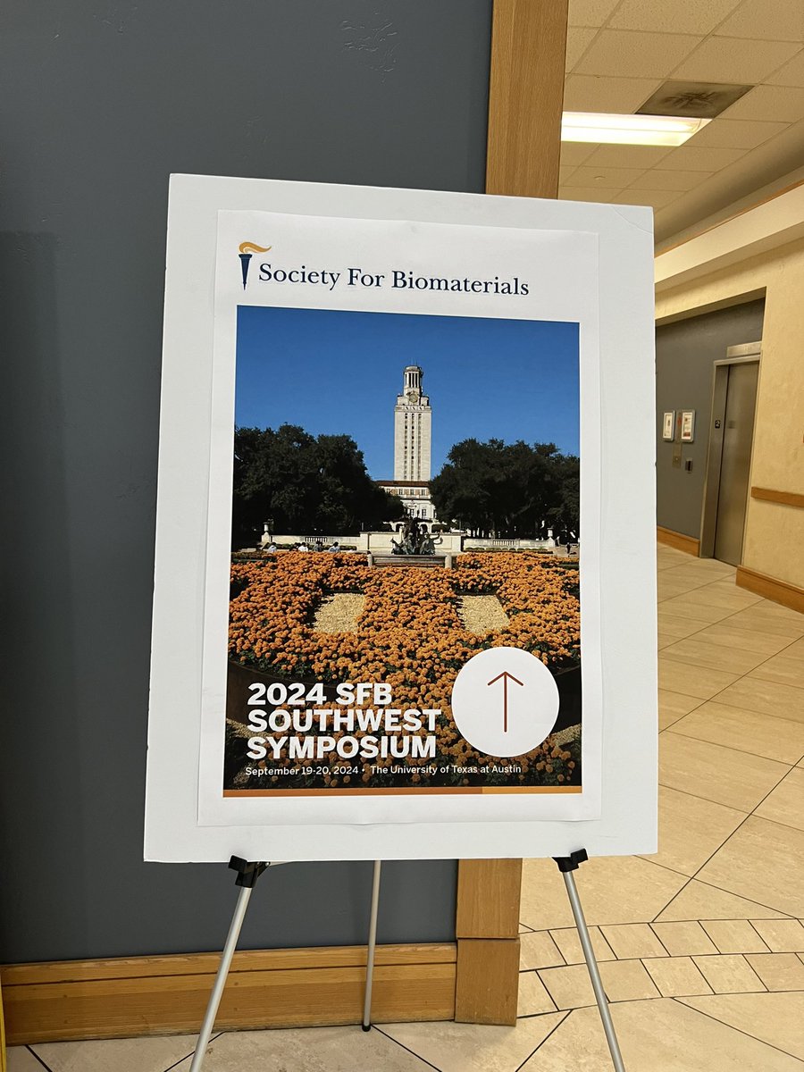 It’s so refreshing to see familiar faces from our <a href="/SFBiomaterials/">SFBiomaterials</a> community this morning at the Southwest meeting <a href="/utexas/">utexas</a>, and share some of our lab’s recent work. Excited to get started!
