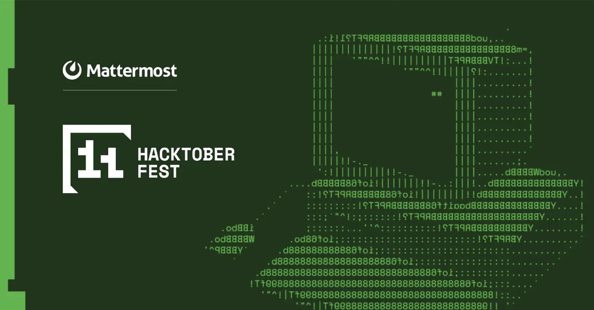 🎃<a href="/hacktoberfest/">Hacktoberfest</a> is right around the corner! 🎃

If you're interested in supporting #opensource projects during the month of October, please consider contributing to Mattermost. 🙌

Learn more about how to get involved &amp; why you should👇

mattermost.com/hacktoberfest/