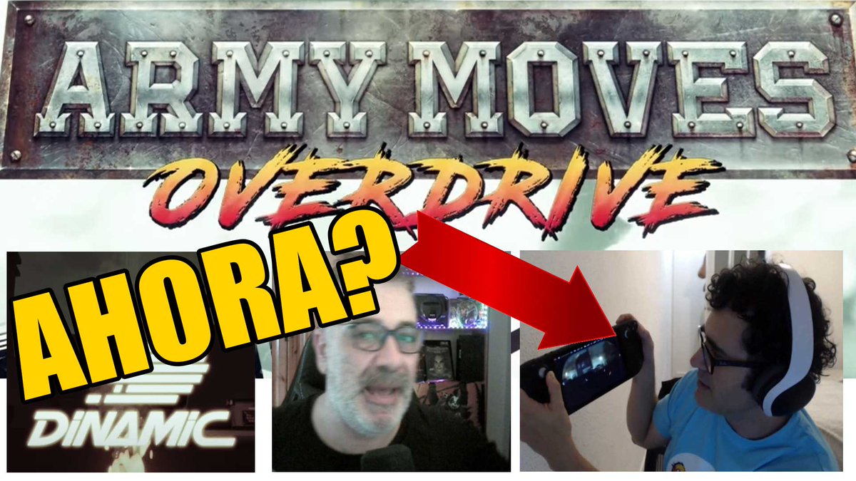 jdjuanje's tweet photo. A ver como te explico...
A las 20:00 hrs la entrevista a @NaeVal contándonos muchas cosas sobre Army Moves Overdrive y jugándolo en Steamdeck.
A las 210:00 vemos Byte The Bullet para PC Steam
A las 22:00 se viene Felipe de @PlayOnRetro a contar sus cosas.
https://t.co/bcxxvCfcfi https://t.co/e9ARG7WRIT