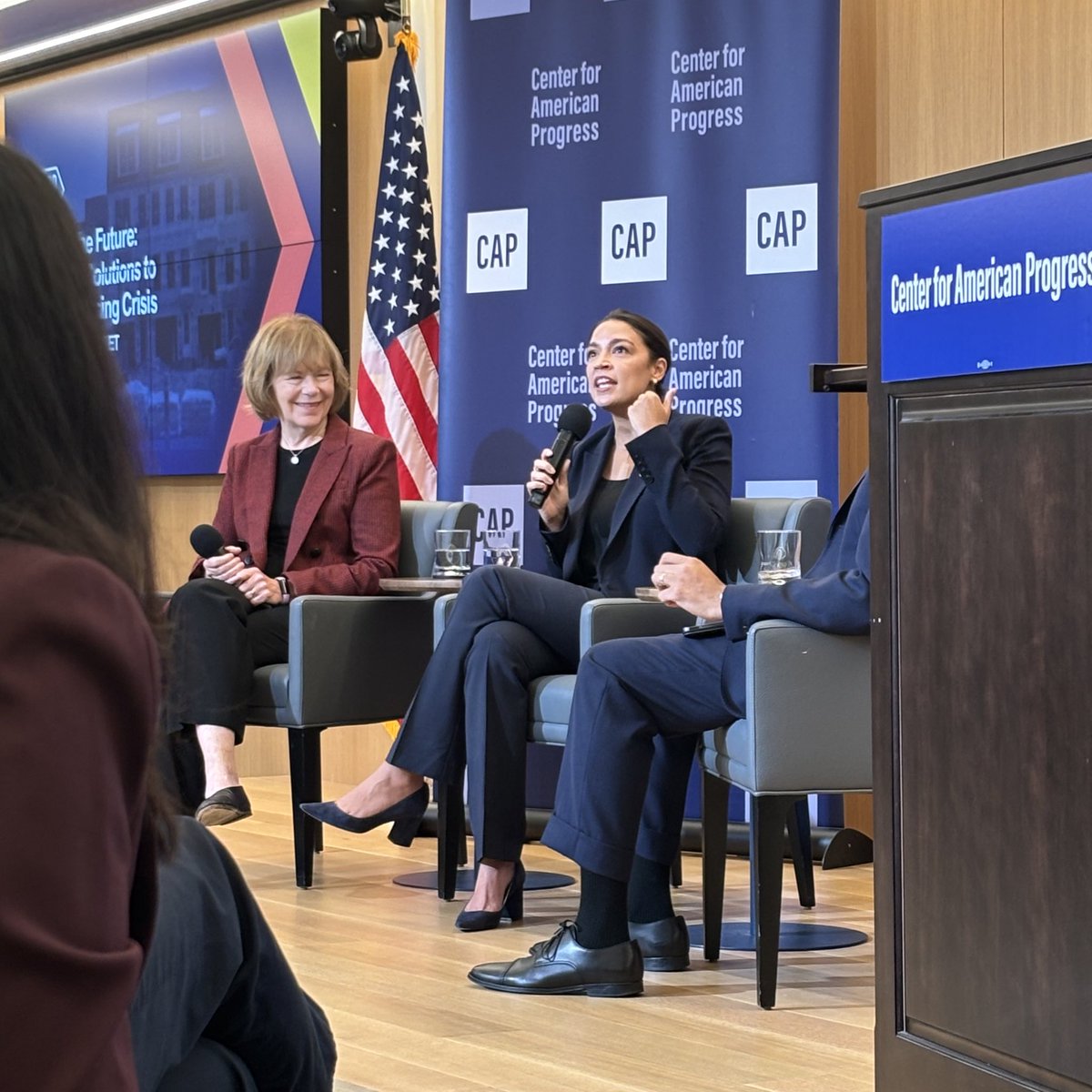 Tina Smith (@sentinasmith) on Twitter photo Housing is a human right. That’s why <a href="/RepAOC/">Rep. Alexandria Ocasio-Cortez</a> and I just introduced the Homes Act — to help everyone find a quality, affordable place to call home.
It was great to talk about it at @AmProg’s housing summit! Housing is a human right. That’s why <a href="/RepAOC/">Rep. Alexandria Ocasio-Cortez</a> and I just introduced the Homes Act — to help everyone find a quality, affordable place to call home.
It was great to talk about it at @AmProg’s housing summit!