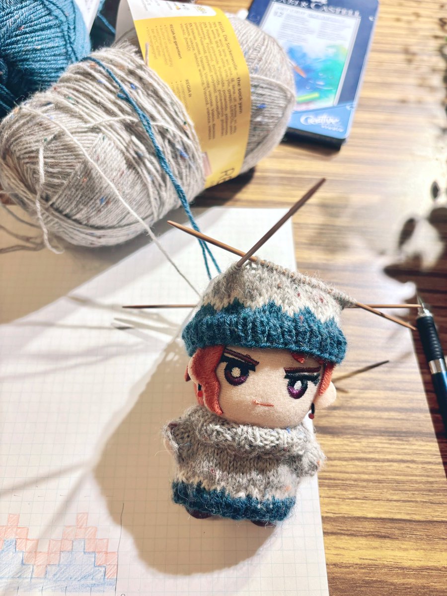 hiero_kakyoin's tweet photo. 帽子も作ってみてます🧶 https://t.co/dMwprQcAy3