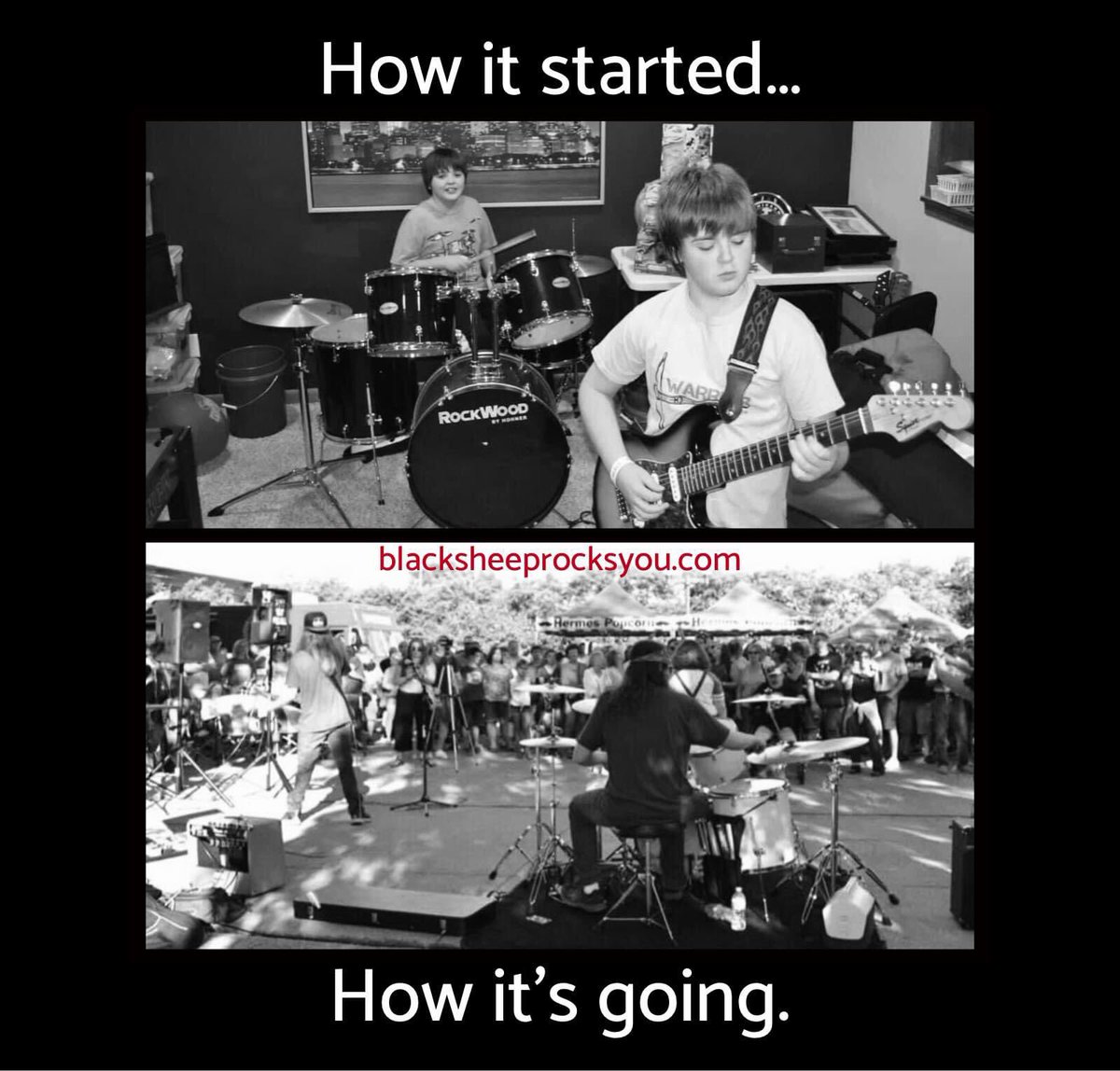 Black_Sheep_Rok's tweet photo. Always keep growing. The journey’s long, but it’s worth it. 🔥 #blacksheeprocksyou #grow #passion #longwaytothetop #rocknroll #goodmusic #originalmusic #music #musician #band #dreams #play #louder #blues #hardwork #neverstop #rock https://t.co/83Oy59Om2L