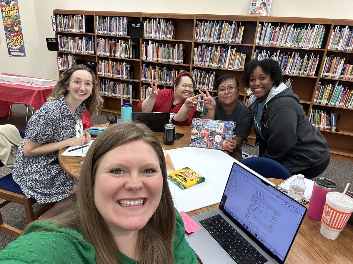 kasie_roden's tweet photo. Excited to start our STEM journey at Hector P. Garcia Elementary! We are ready for planning day 1! #stemschool @grandprairieisd #engage2learn https://t.co/4aN5Tyxg29
