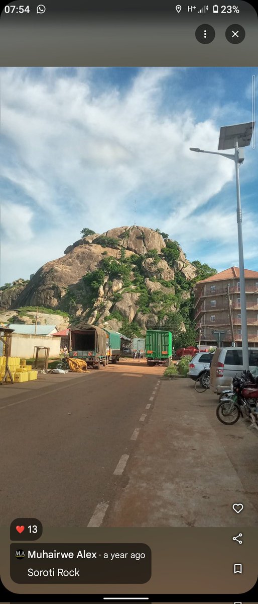 DhibaMuhammadi's tweet image. Visited the soroti rock