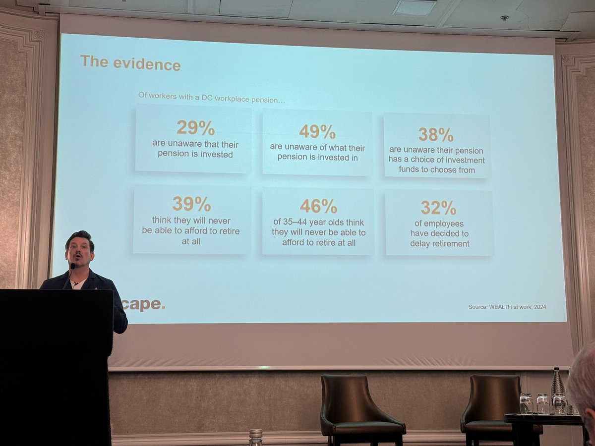 Some very disturbing stats - sums up the pensions challenge <a href="/PensionsAge/">Pensions Age</a> #PensionsAgeAutumn