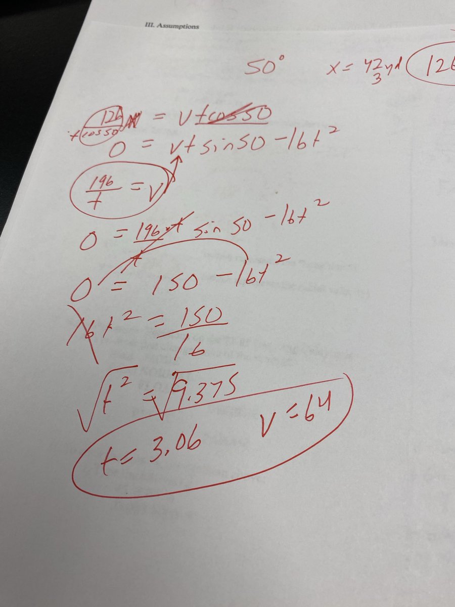Seth Ryker (@sethryker) on Twitter photo Mrs. Scherer’s Calculus students with the Mathematics of a football kick this week…..parametric equations. Somebody else will have to check their work! <a href="/GBurgSwedes/">Gothenburg Public Schools</a> #SwedesLead Mrs. Scherer’s Calculus students with the Mathematics of a football kick this week…..parametric equations. Somebody else will have to check their work! <a href="/GBurgSwedes/">Gothenburg Public Schools</a> #SwedesLead