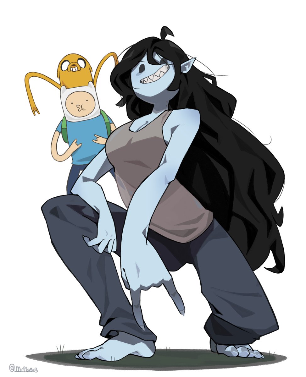 mr_plagu3's tweet photo. Marceline 🤘 https://t.co/hccKDlezmM