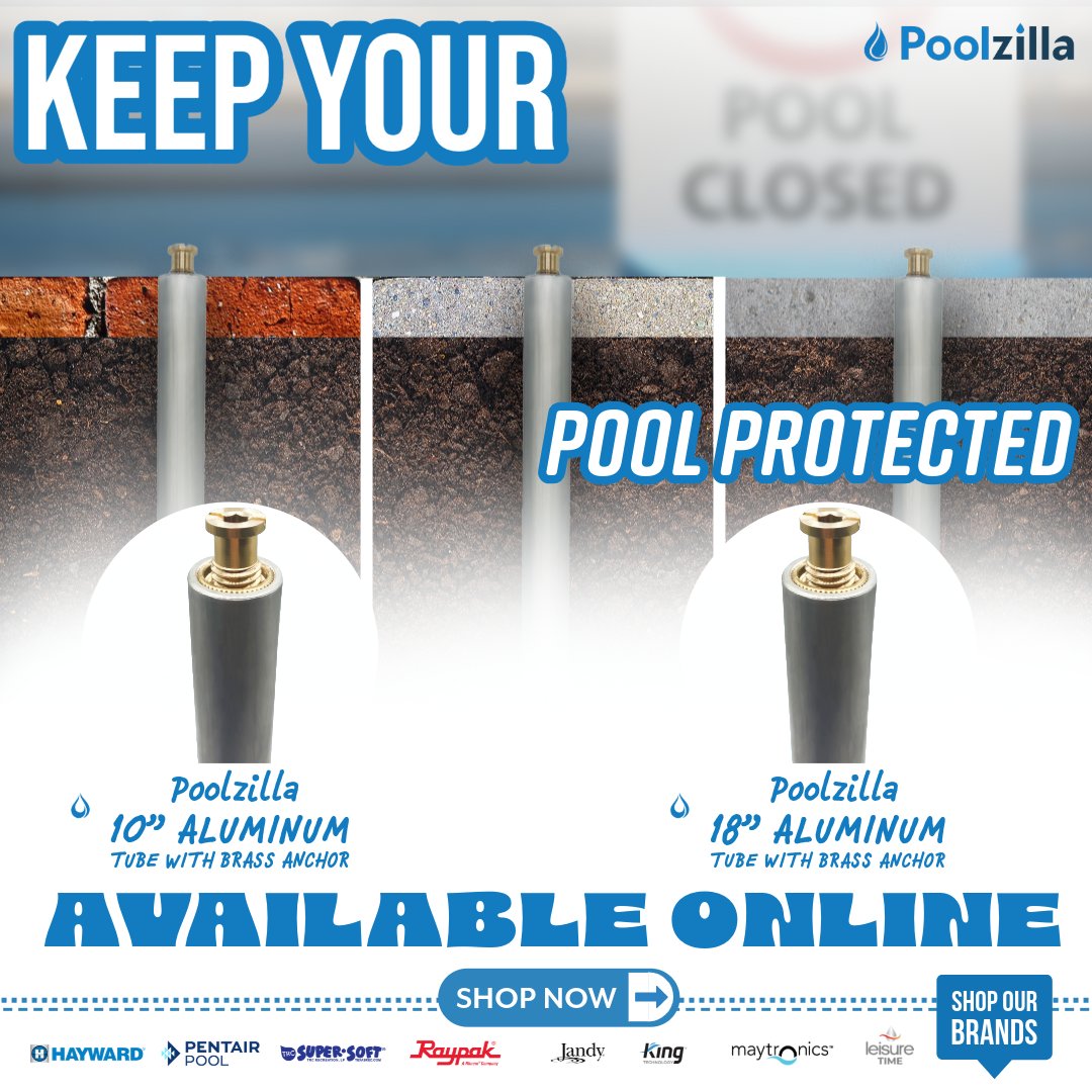 poolzilla_us's tweet photo. β¨ KEEP YOUR POOL PROTECTED! πββοΈβ¨
π§ Set Can Include (1), (5), or (10).
π§ Universal Fit.
π§ Brass Anchor, Aluminum Tube.
Shop Now --> https://t.co/FoPKXrj6KM
#poolzilla #poolcover #poolclosing #pool #swimmingpool #poolsupplies #poolstore #ingroundpool https://t.co/TvR6kv8DOt