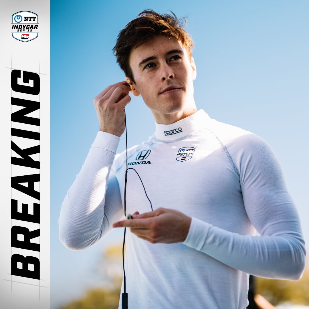 IndyCar's tweet photo. BREAKING NEWS: Meyer Shank Racing announces @MarcusArmstrng will join the team and pilot the No. 66 beginning in 2025.

#INDYCAR // @MeyerShankRac https://t.co/MZeOntUqMF