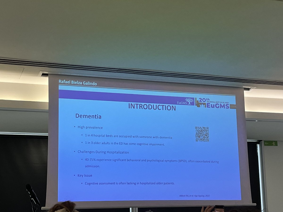 amkilgannon's tweet photo. #EUGMS Day 2 - Really interesting workshop on tackling behavioral changes in care: **Prevention is key - identify triggers early** Acute care - prioritise swift responses & tailored interventions #dementia #delirium @ideoshaughnessy @EuGMSSociety https://t.co/tBv66ACKRe